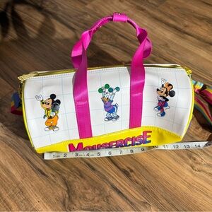 Loungefly Disney Mousercise mini duffel bag